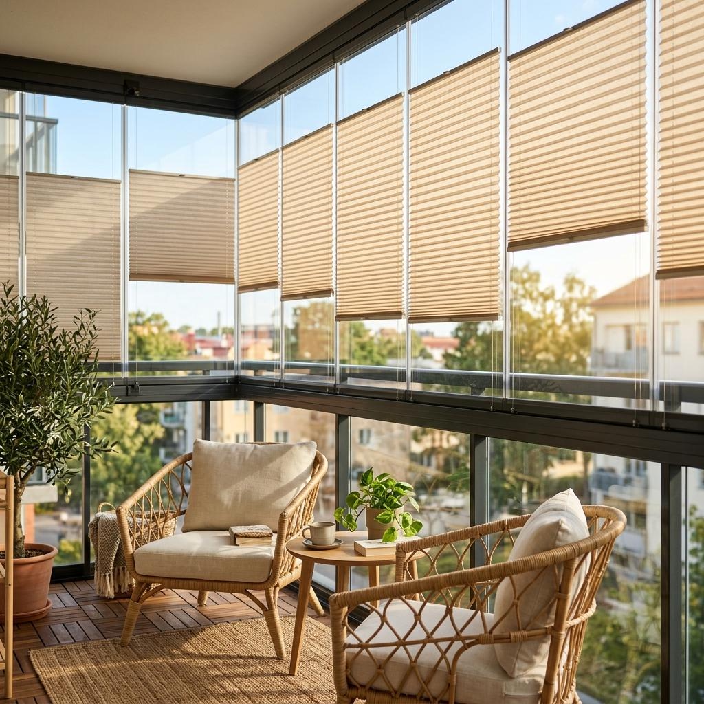 Plicell Cam Balkon Perdesi mağaza görseli